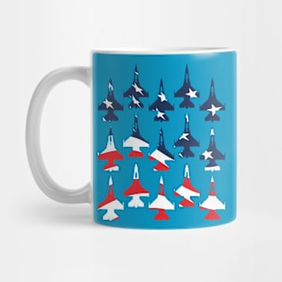 F-16 Falcon formation Mug